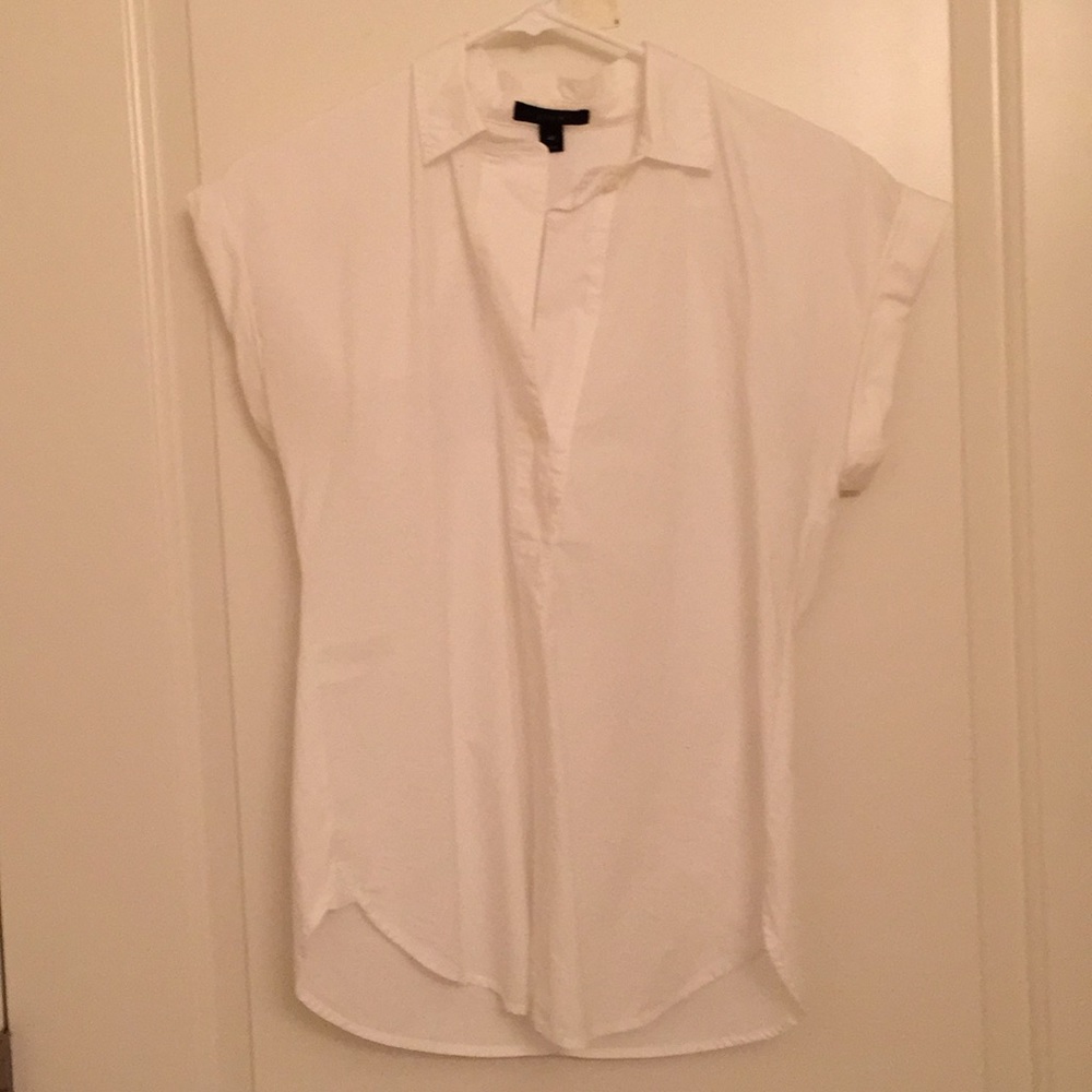 Jcrew white top